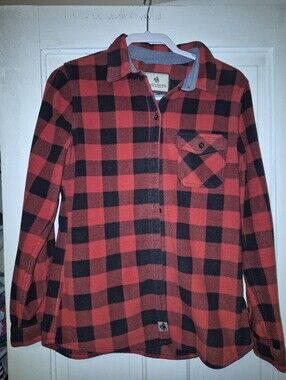 Nwot Legendary Whitetails Red & Black Plaid Shirt